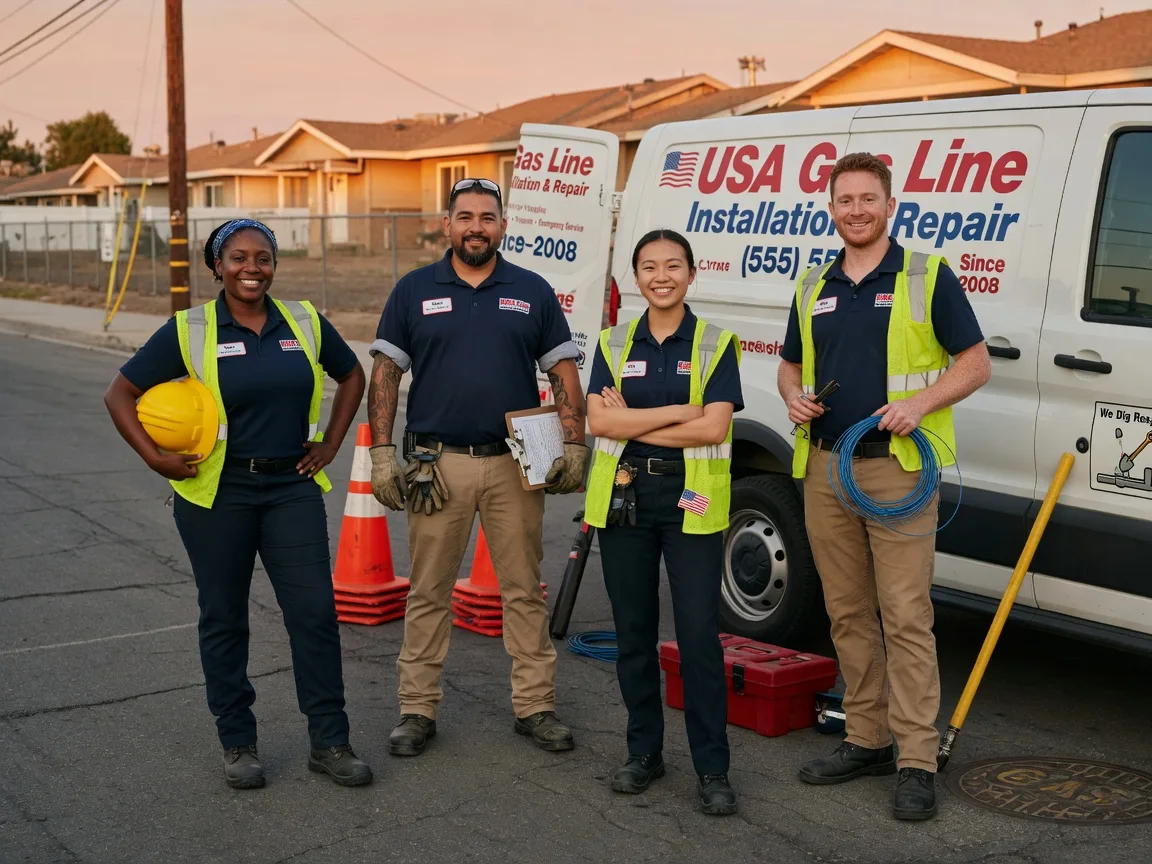 Gas Line Installation company in Winn, MI